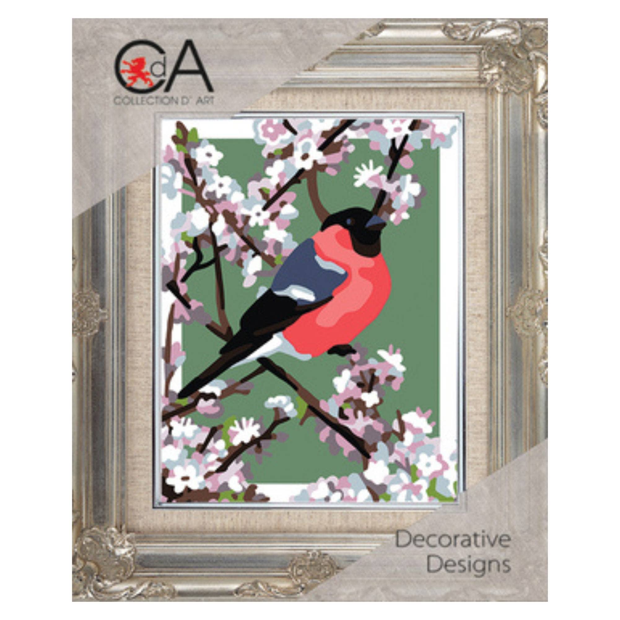 Tapestry Printed Kit Needlepoint Bullfinch