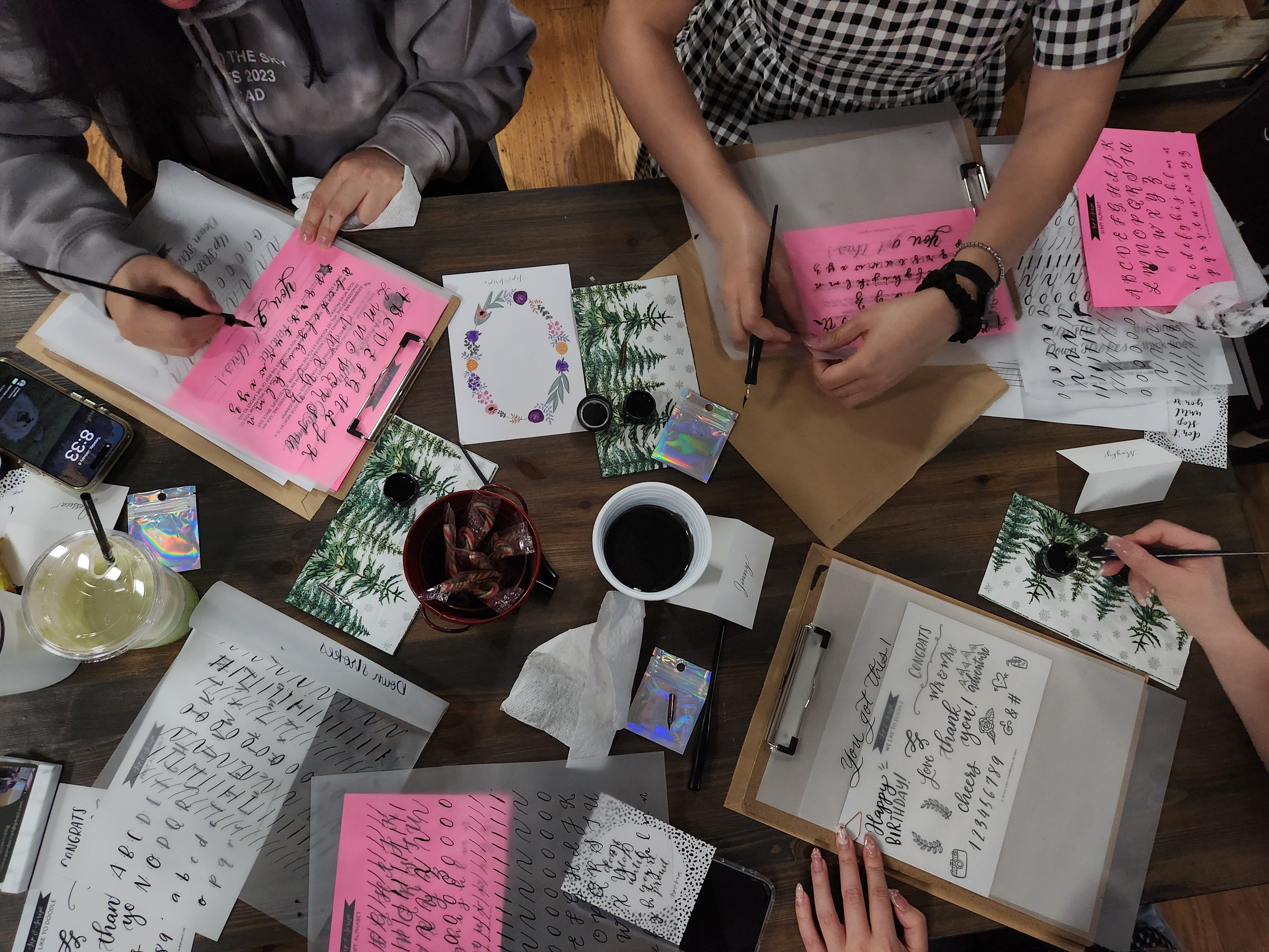 Private Calligraphy Workshop Wednesday July 22nd