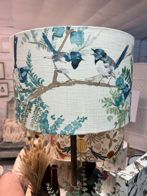 Blue Bird Lampshade