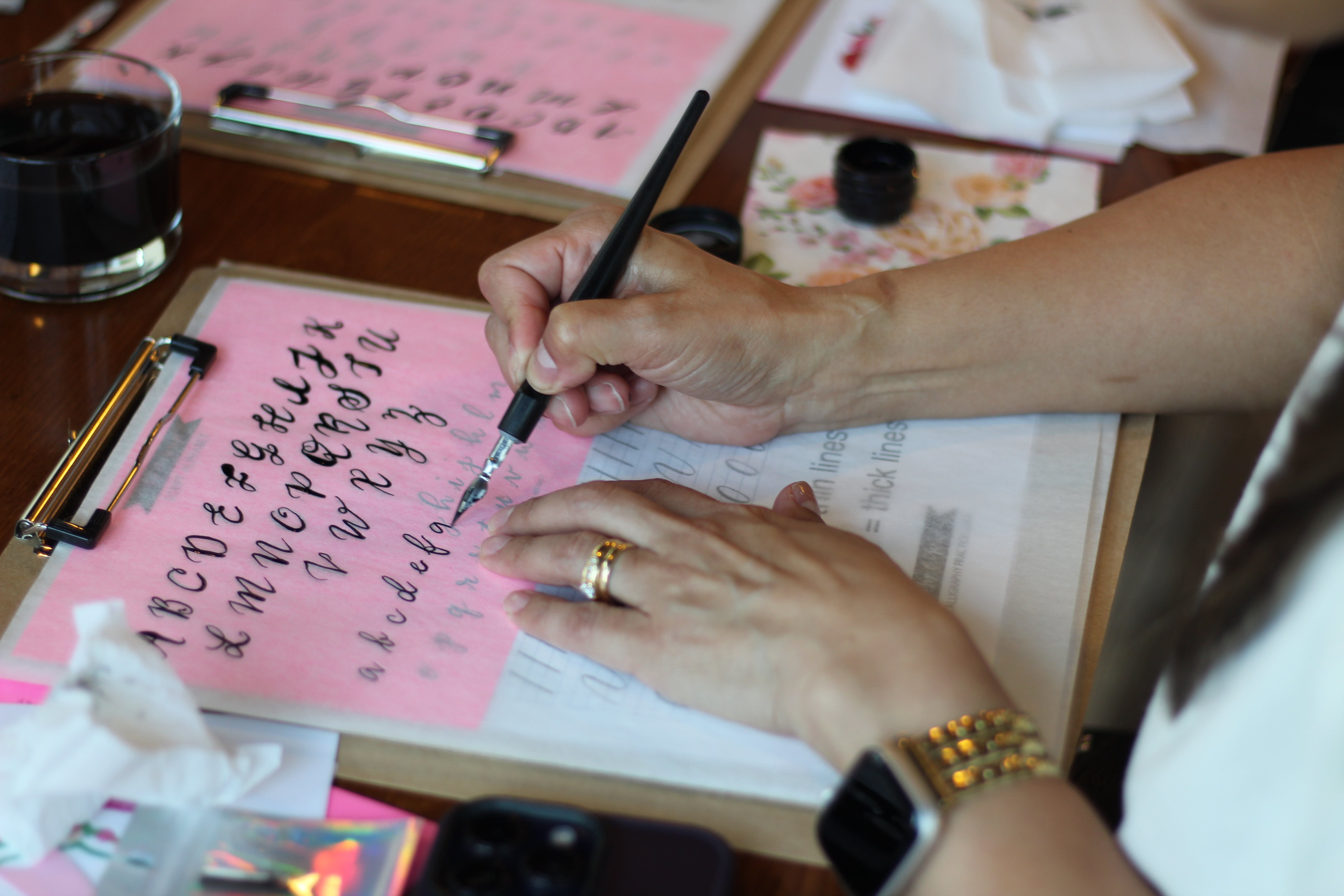 Private Calligraphy Workshop Wednesday July 22nd