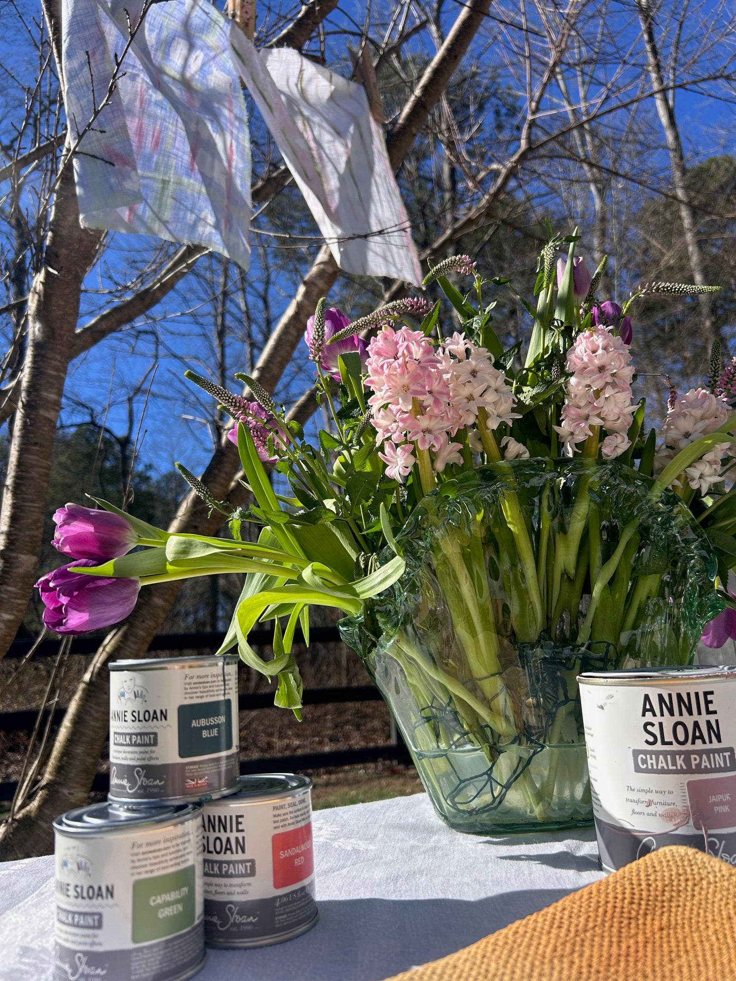 Shibori Spring Soiree featuring Annie Sloan Chalk Paint® - Saturday 18th April 2026