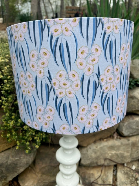 Blue Flowering Gum Lampshade