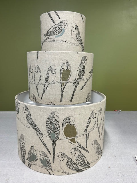 Budgies Lampshade