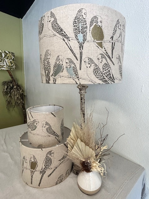 Budgies Lampshade