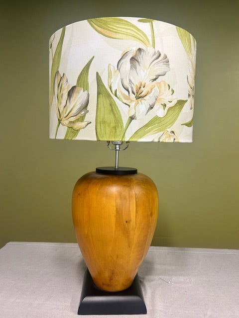 White Tulips in the Wind Lampshade