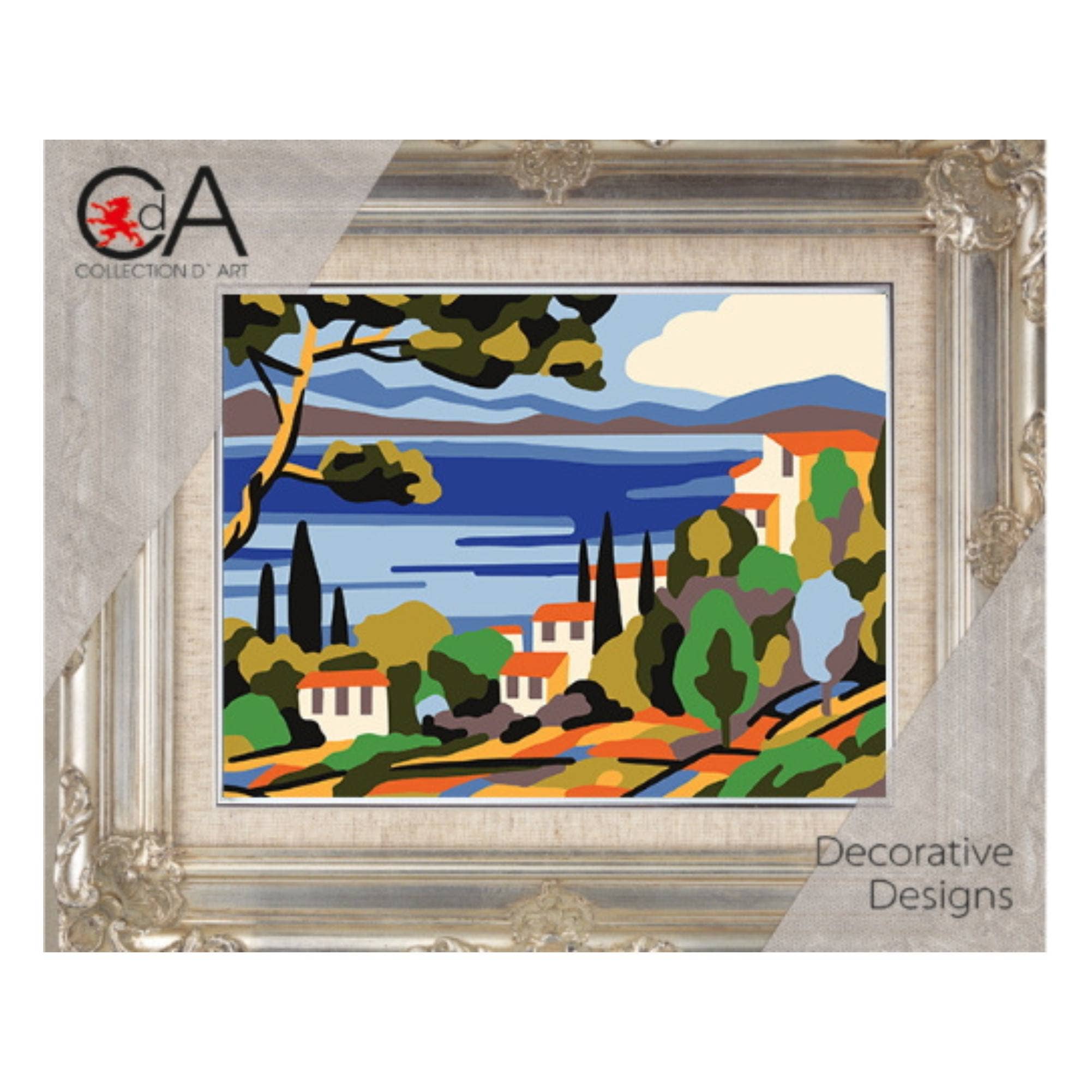 Tapestry Printed Kit Needlepoint Dreaming of Tuscany
