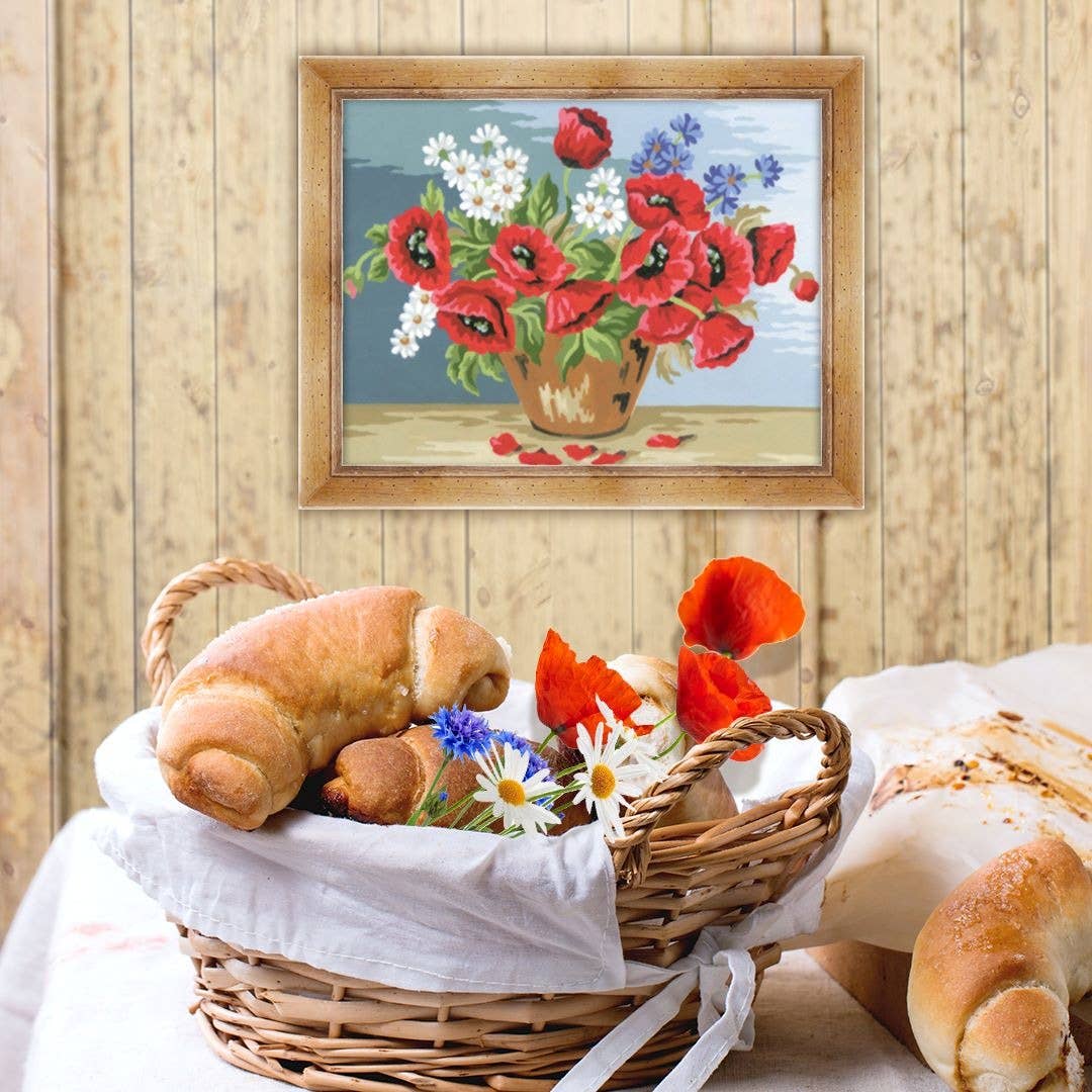 Tapestry Printed Kit Needlepoint Wild Flower Collection