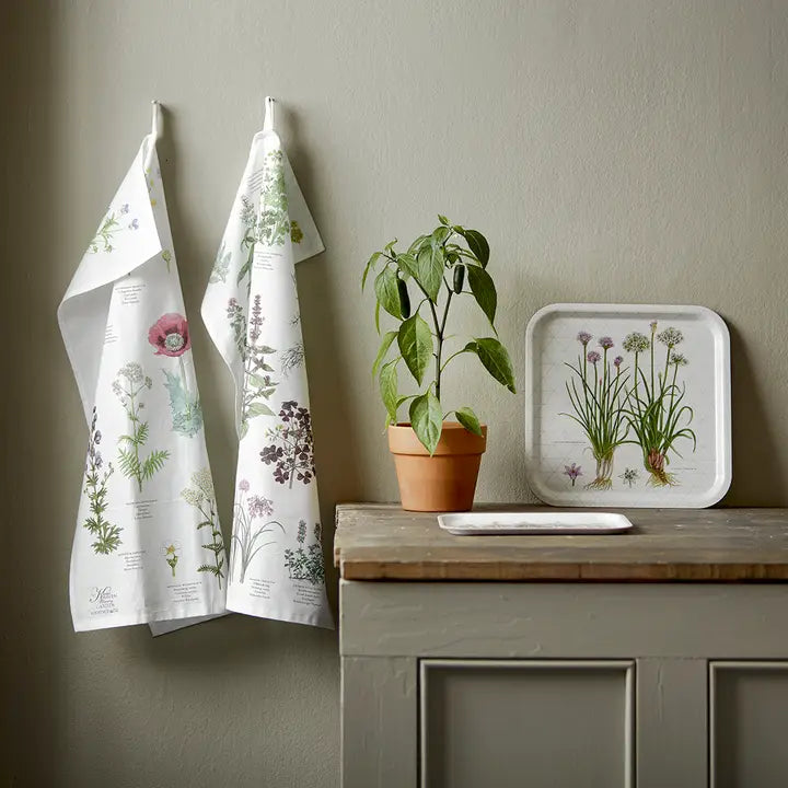 Fruit Garden - 100% organic cotton tea towel
