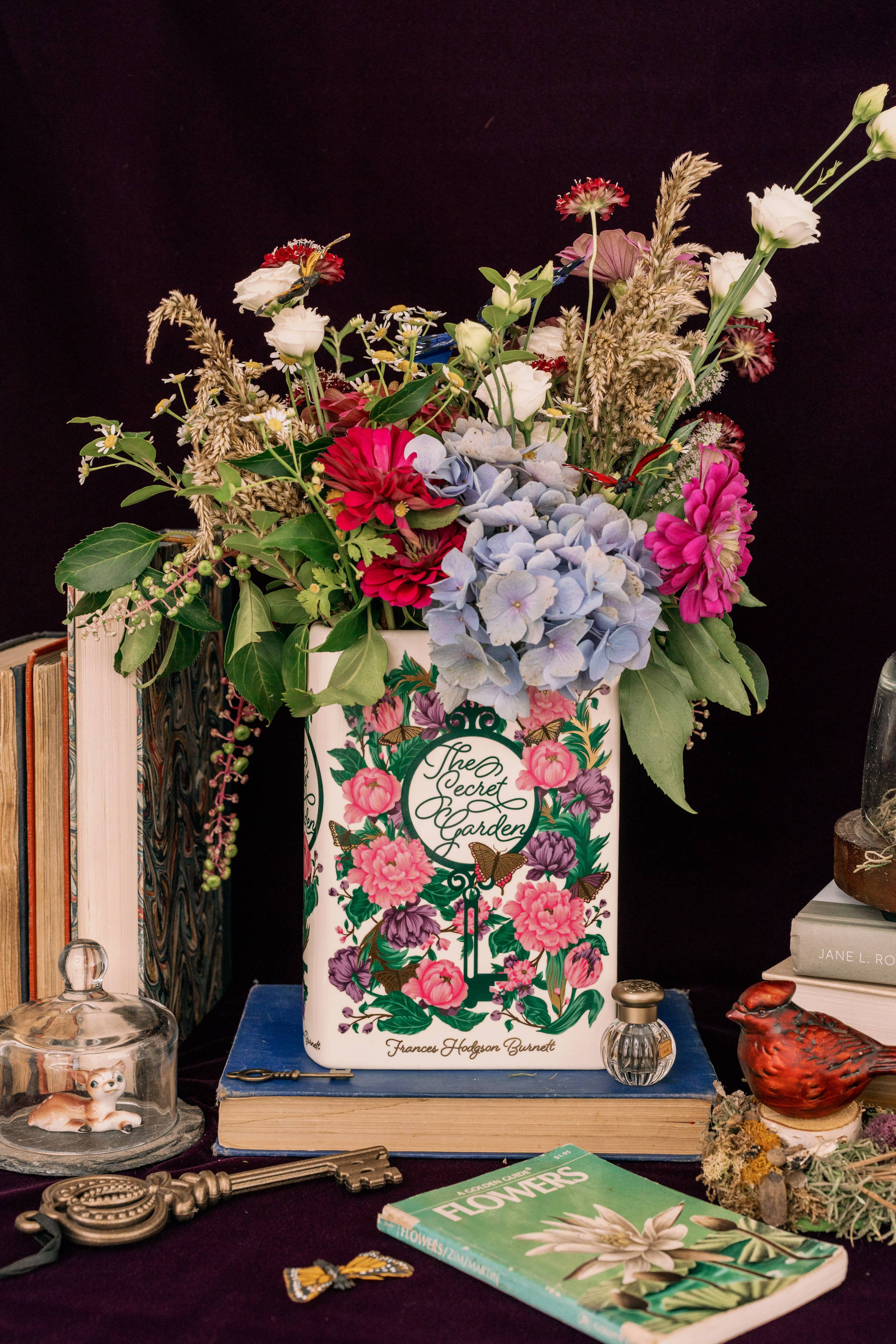Large Book Vase, The Secret Garden 2