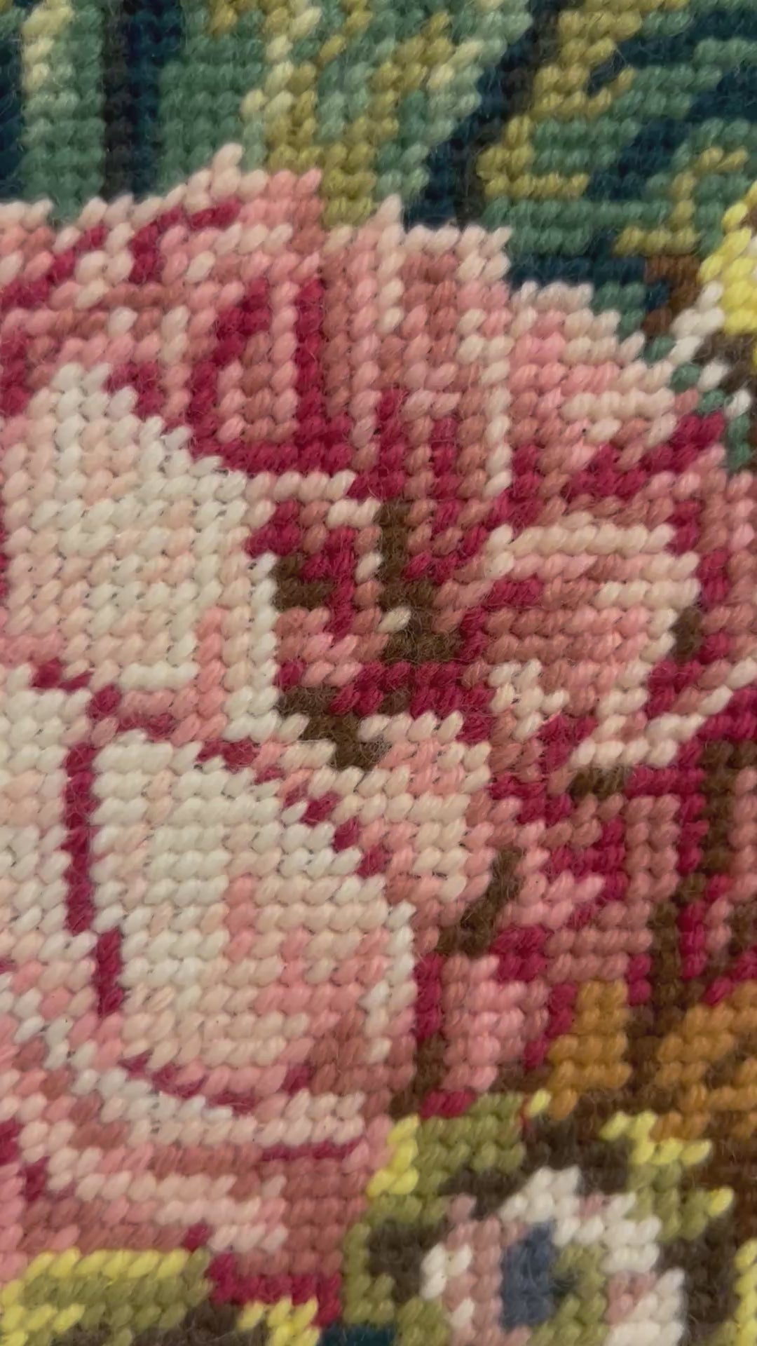 Load video: Introduction to European Tapestry Needlepoint October 24th